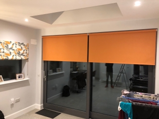 Roller blinds fitted in Rathfarnham